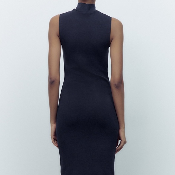 Zara Mock neck midi dress - Picture 5 of 5